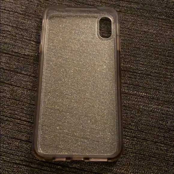 iPhone X max clear glitter otterbox case - Picture 2 of 3